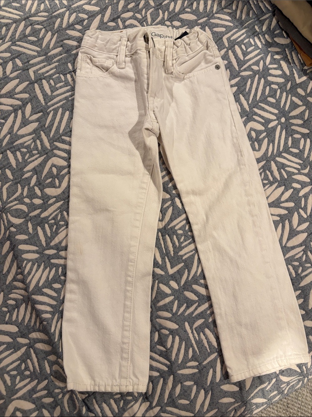 GAP White Straight Leg Women's Jeans